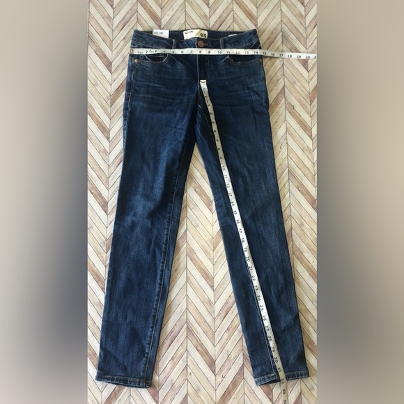 Garage Super Skinny Night Sky Blue Denim Jeans Size 3 NWT - Picture 6 of 7